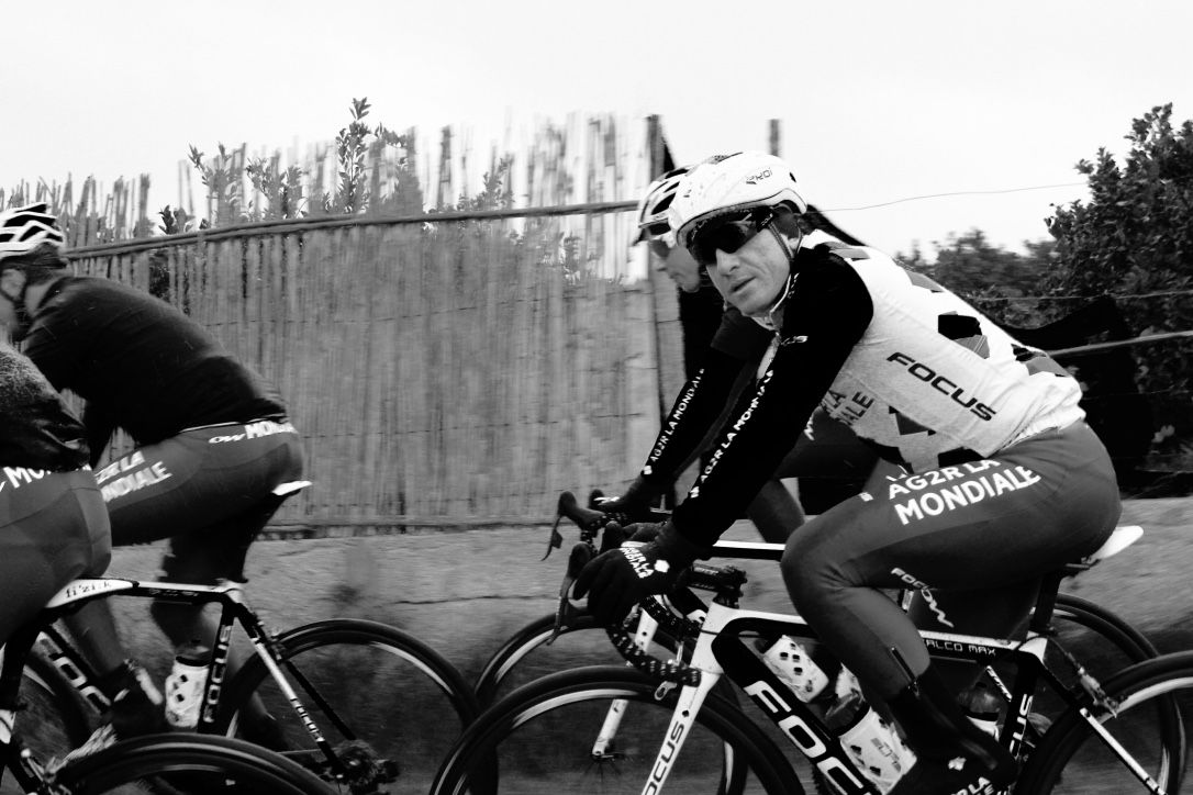 Samuel Dumoulin looks at the camera