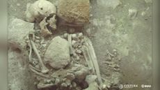 Burial from the Palace of Cort&eacute;s of a Tlahuica woman.