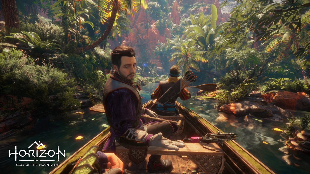 Horizon Call of the Mountain on PSVR2