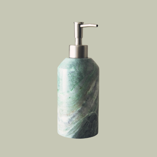 Green Marble Soap Dispenser