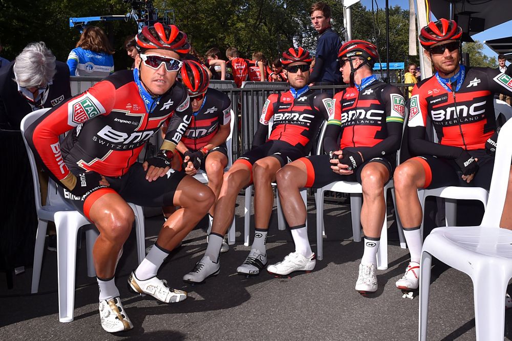 Simon Gerrans joins his BMC team for the final WorldTour race of his career in Montreal