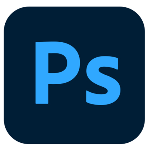 The logo of Photoshop, one of the best digital art software programs