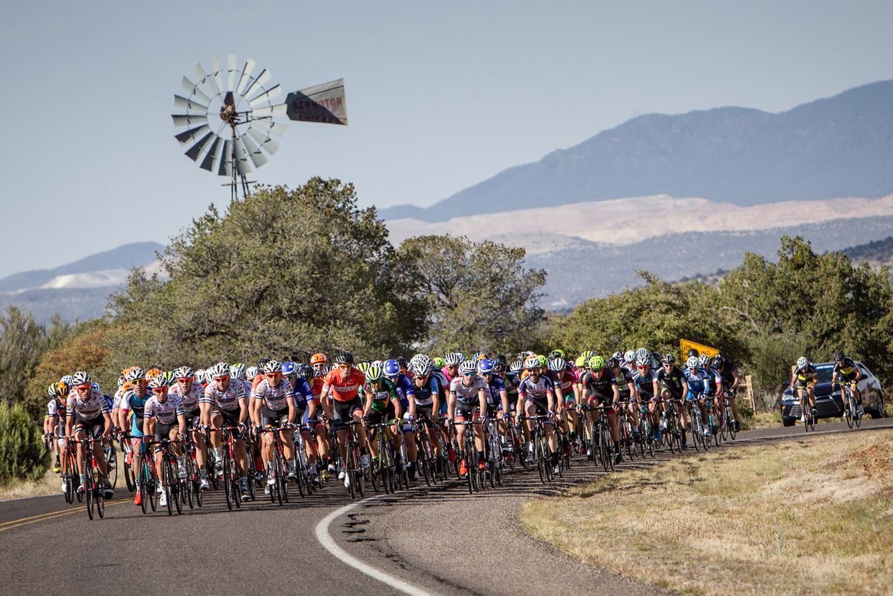 The men on the climb to Pinos Altos