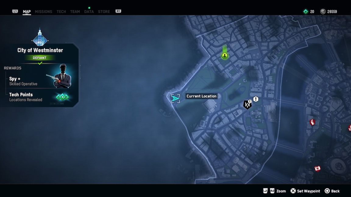 watch dogs legion corrupted memories - wellington arch
