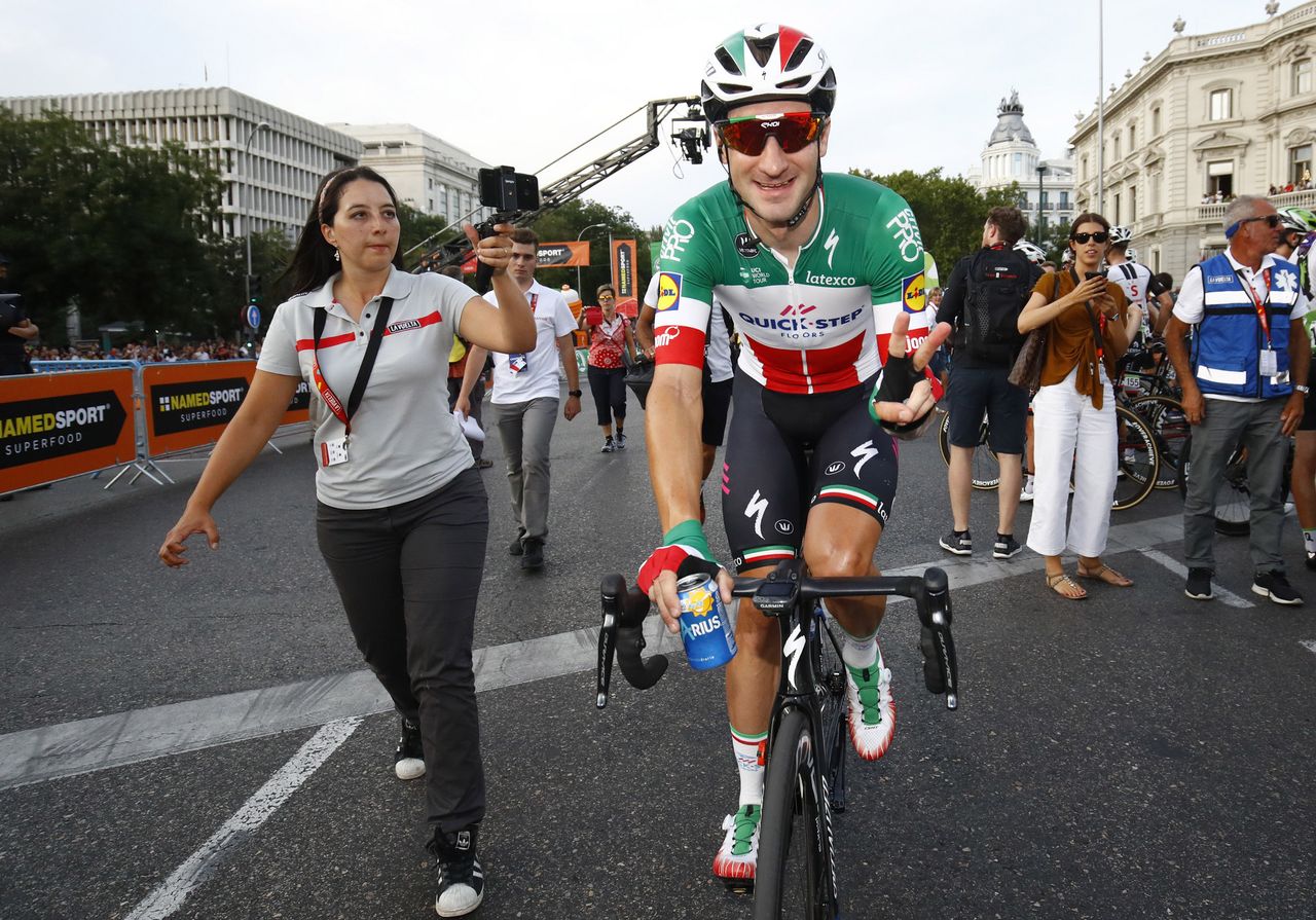Elia Viviani won the final stage