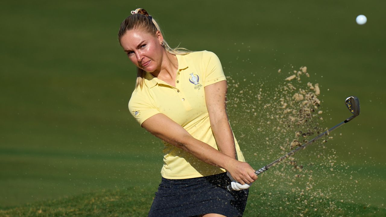 Charley Hull at the 2023 Solheim Cup