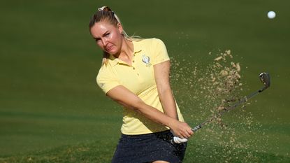 Charley Hull at the 2023 Solheim Cup