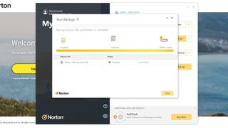 How to use Norton Cloud Backup: All done!