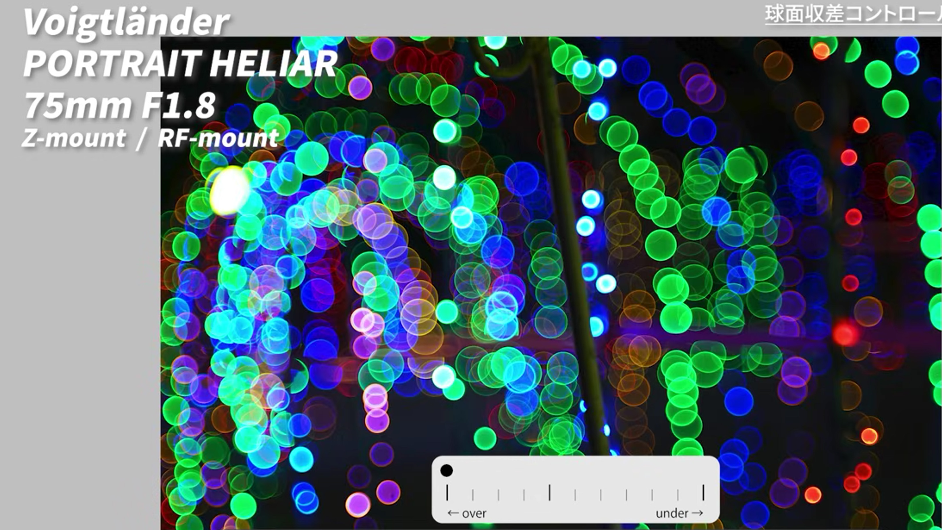 Voigtlander PORTRAIT HELIAR 75mm F1.8