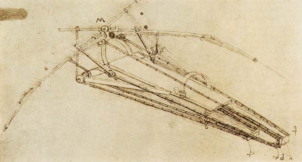 flying machines da vinci