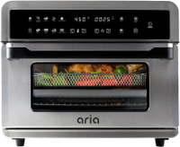 Aria Touchscreen Toaster Oven | 30 Quart capacity | 17.75"D x 14.75"W x 12.5"H | Stainless steel | $199.99 $109.99 at Amazon (save $90)