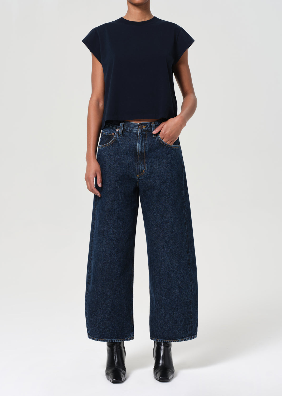Low Curve Crop Jean in Pendulum - 23 / Pendulum