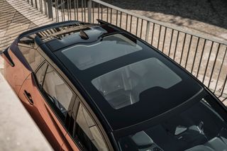 Lexus RZ 450e roof from above