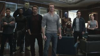 Earth's Mightiest Heroes look ahead in Avengers: Endgame.