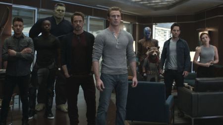 Earth's Mightiest Heroes look ahead in Avengers: Endgame.