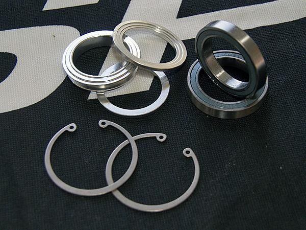 The bottom bracket itself is remarkably simple