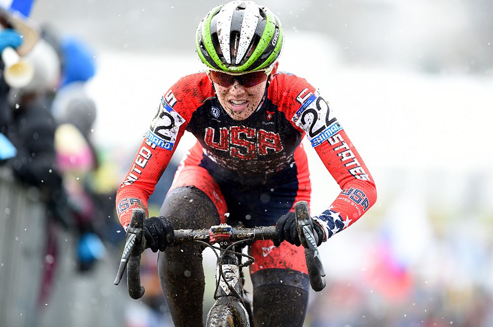 Kaitlin Antonneau (USA) was the top American in 13th