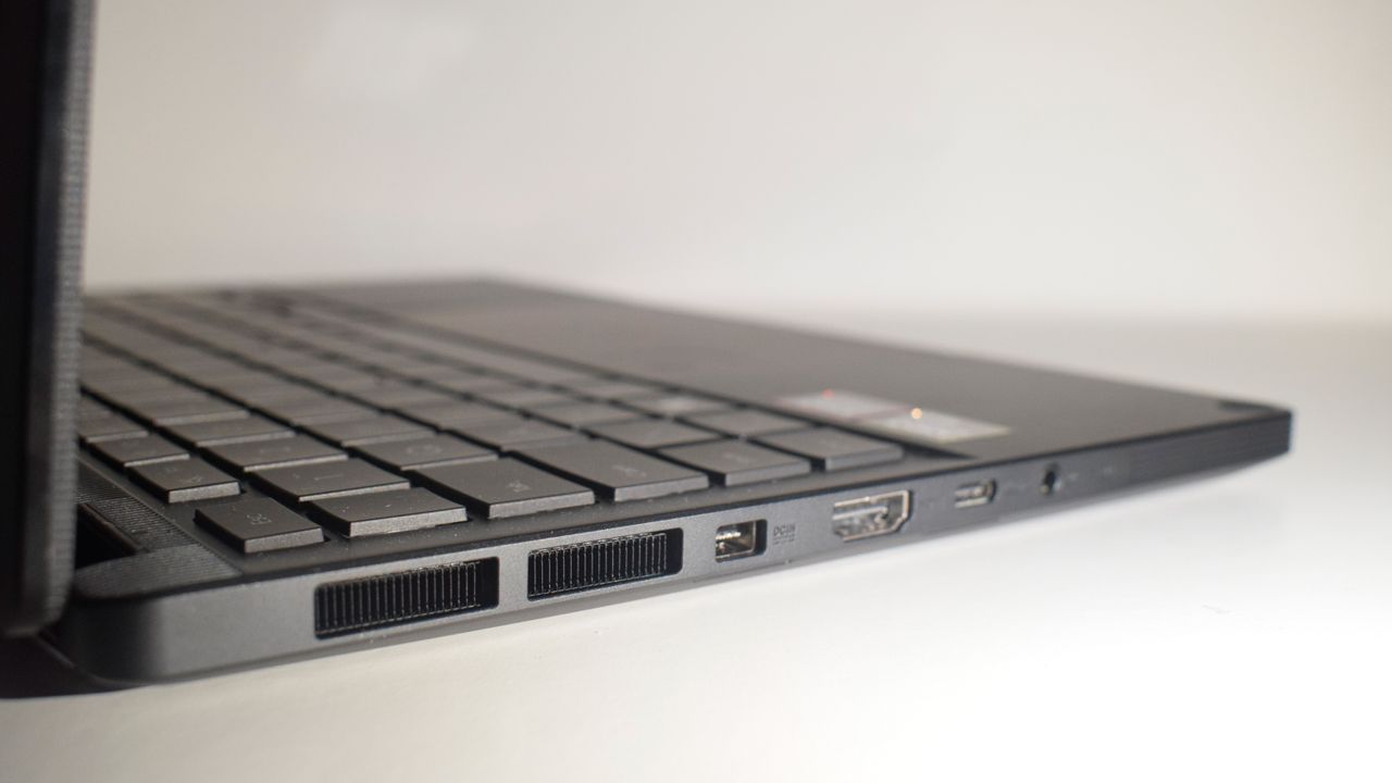 The Asus ProArt PX13 GoPro Edition on a desk