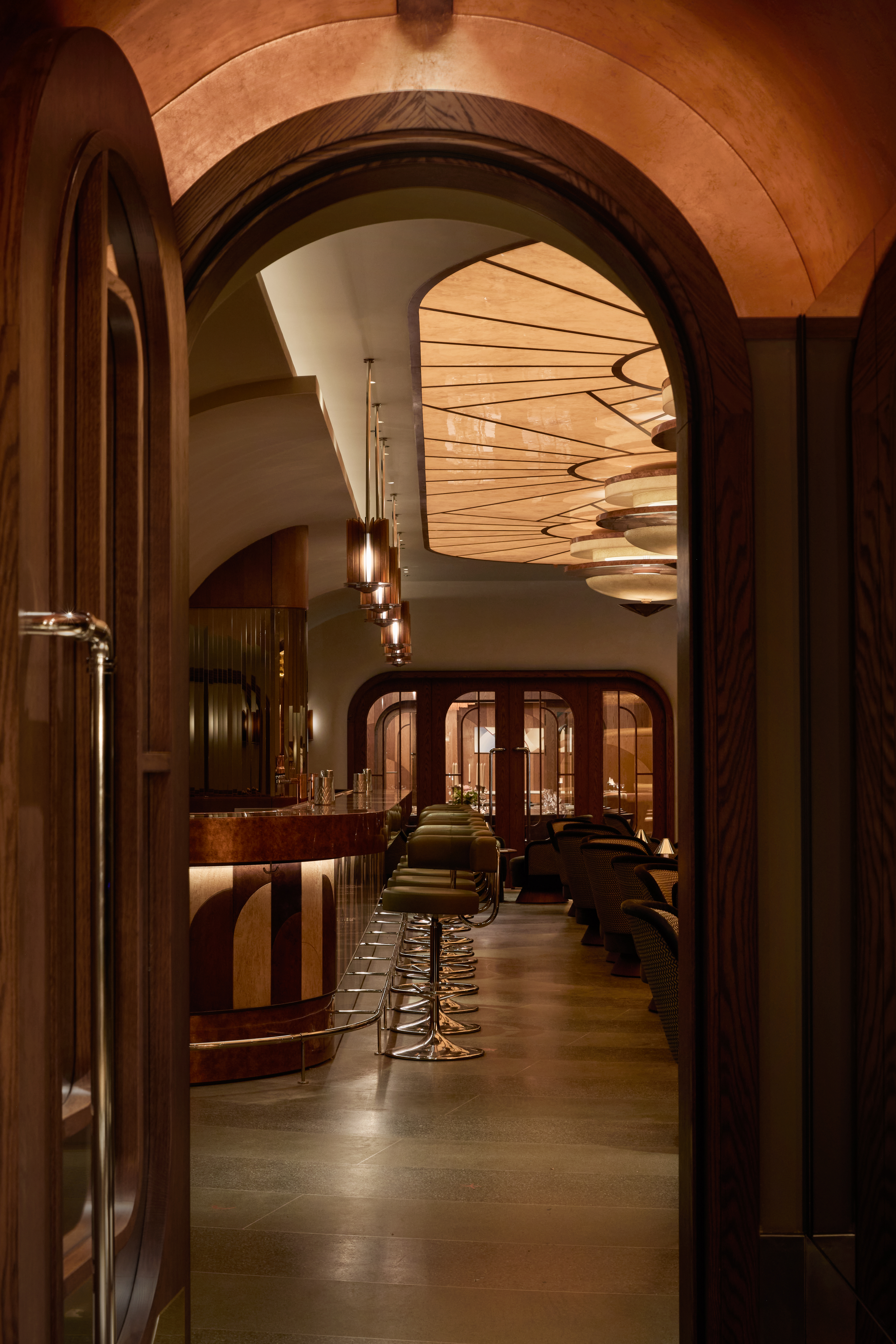 The Newman hotel bar