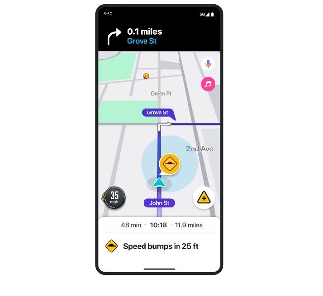 Waze prepares to offer more hazard alerts for drivers, such as speed bumps and toll booths.