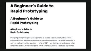 A beginner's guide to rapid prototyping