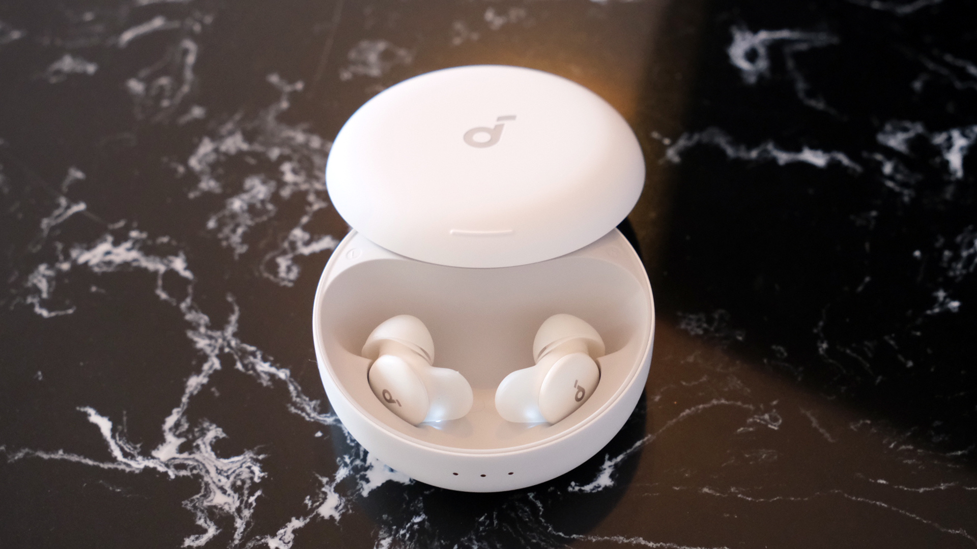 Soundcore Sleep A30 sleep headphones in use
