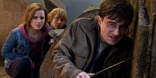 Harry Potter and the Deathly Hallows Harry, Ron and Hermoine