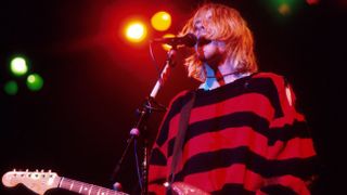 A picture of Nirvana's Kurt Cobain