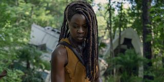 michonne walking dead midseason finale