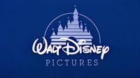 Logo for Walt Disney Pictures featuring castle graphic