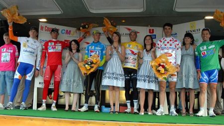 Boucles de la Mayenne classification winners.