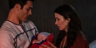 arrow-verse superman and lois baby two kids