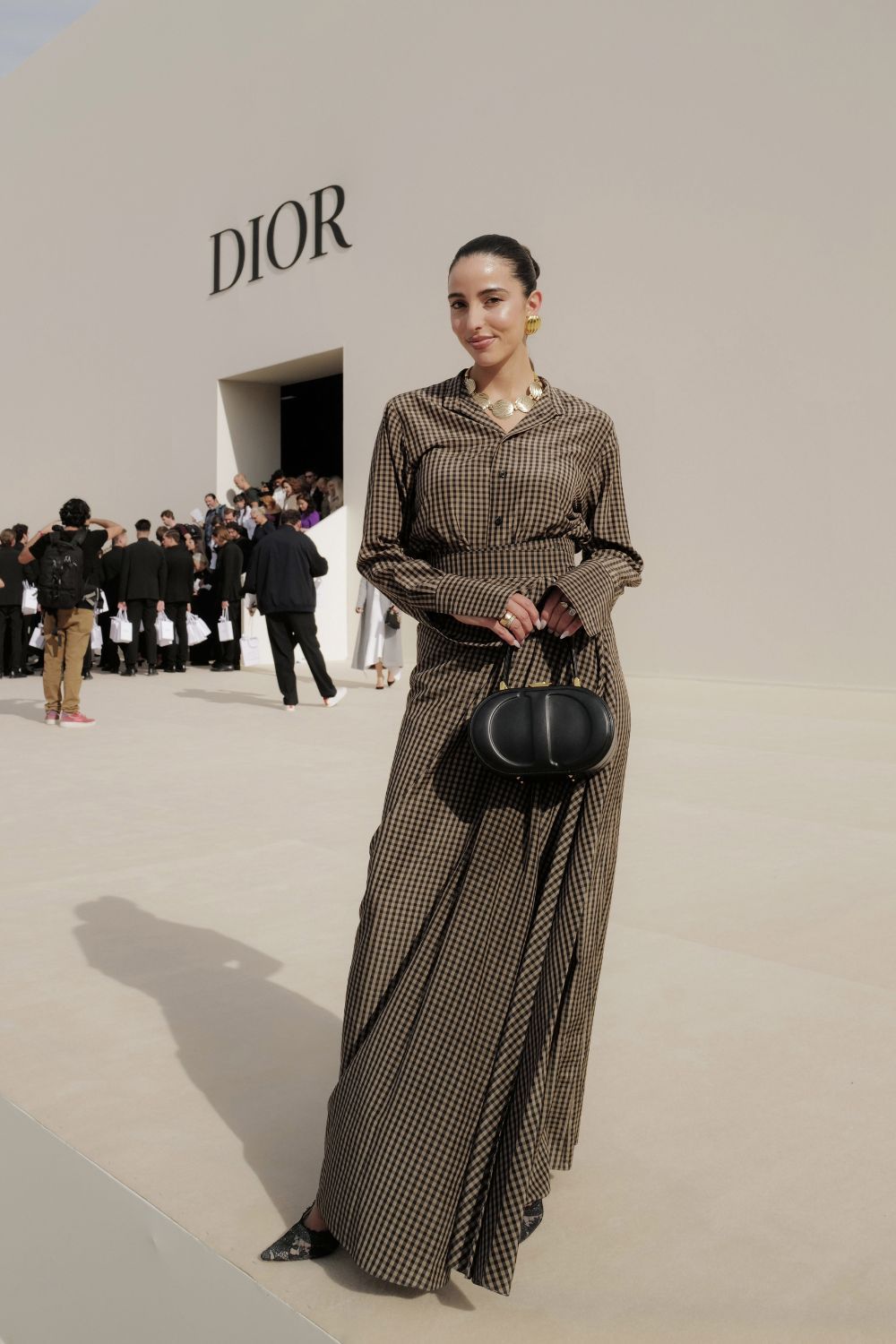 Bettina Looney at Dior Paris Fashion Week