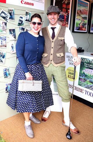 Country Life’s best-dressed competition at the Goodwood Revival