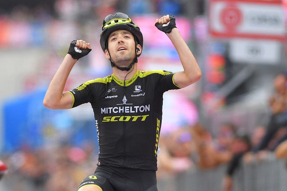 Mikel Nieve wins stage 20 at the Giro d'Italia