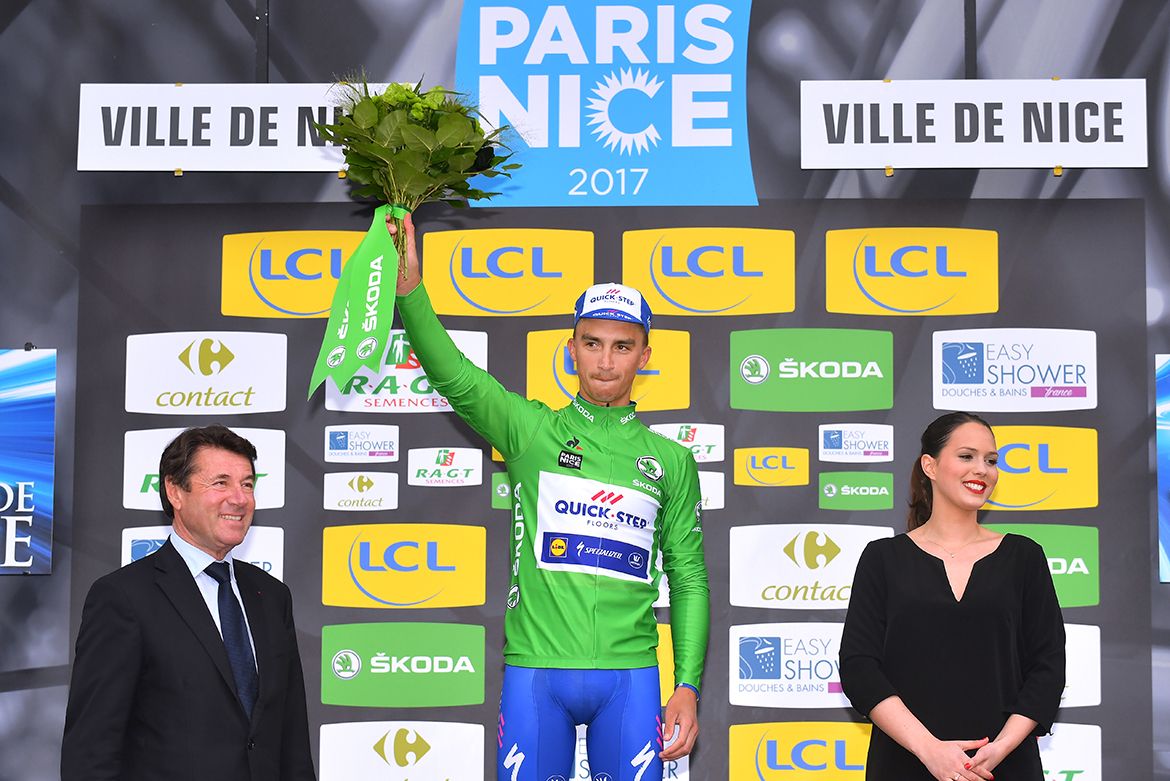 Julian Alaphilippe lost control of the yellow jersey but won the Paris-Nice points competition.