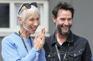 gray hair - Alexandra Grant, keanu reeves