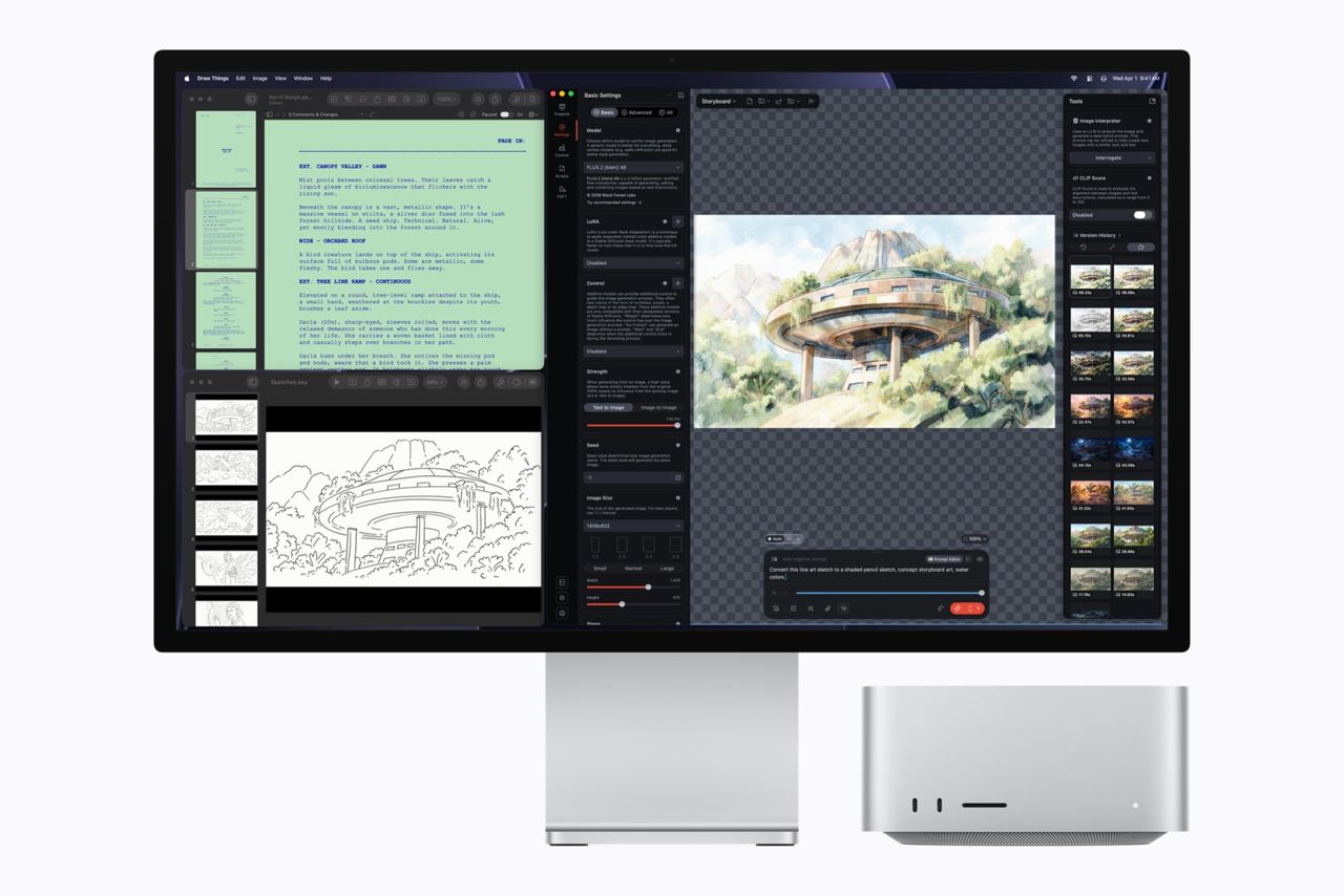New Apple Mac Studio and display