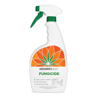 A spray bottle of fungicide spray