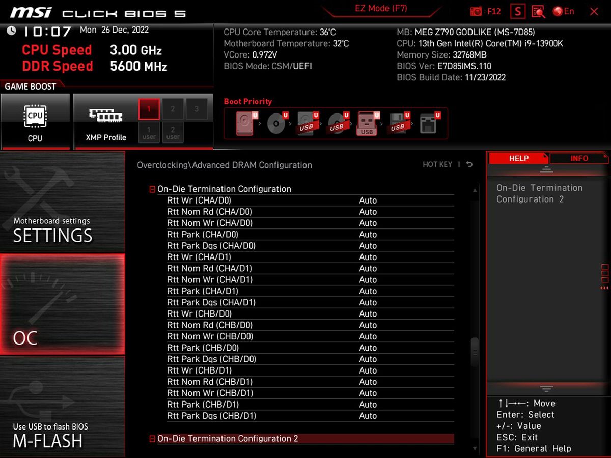 MSI MEG z790 Godlike