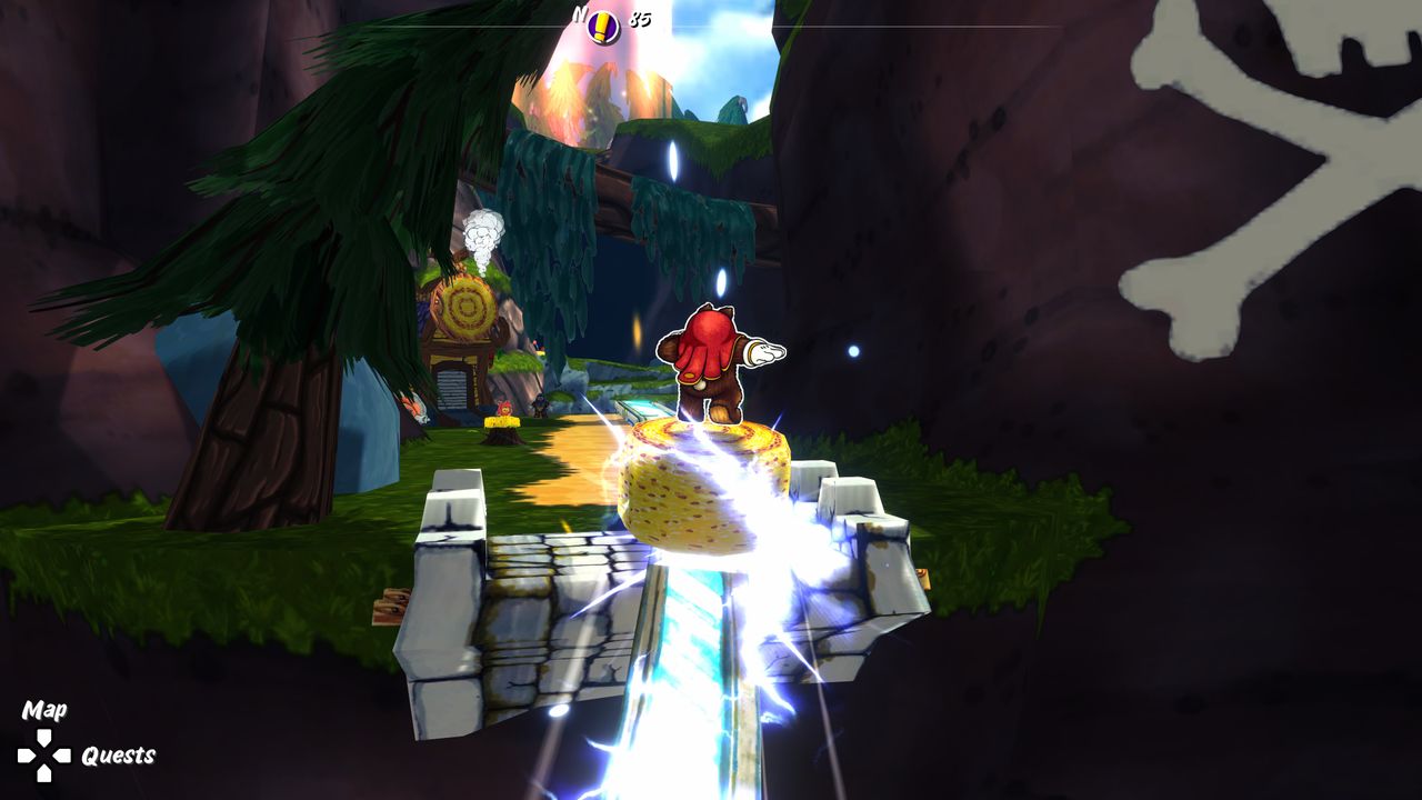 Screenshot of Ruffy and the Riverside running on Xbox Series X.