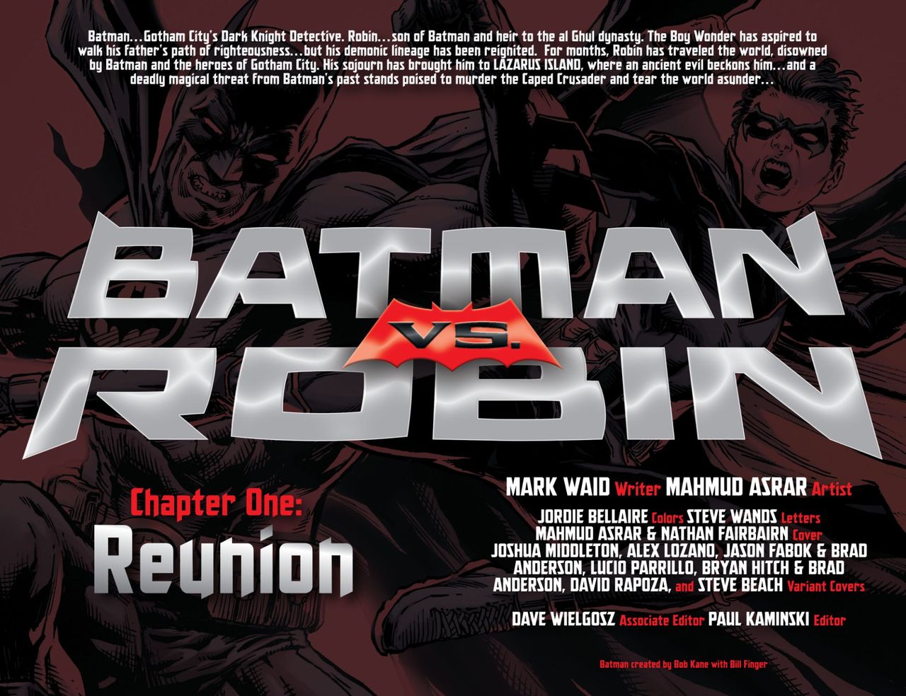 Batman vs. Robin #1