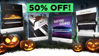 Use the discount code HALLOWEEN18 at the checkout to get 50% off all XLN Audio Addictive Keys products