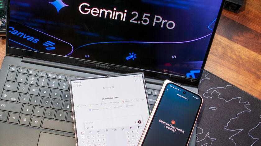 Gemini 2.5 Pro on the Galaxy Chromebook Plus, ChatGPT on the Galaxy Z Fold 6, Claude on the Pixel 9 Pro Fold