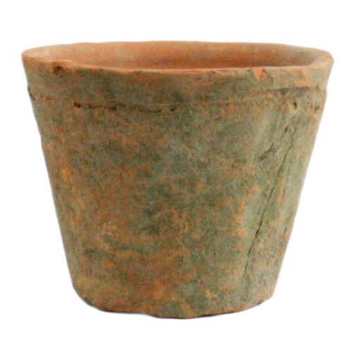 Homart Rustic Terra Cotta Rose Pot, Petite, Antique Red, 1-Count