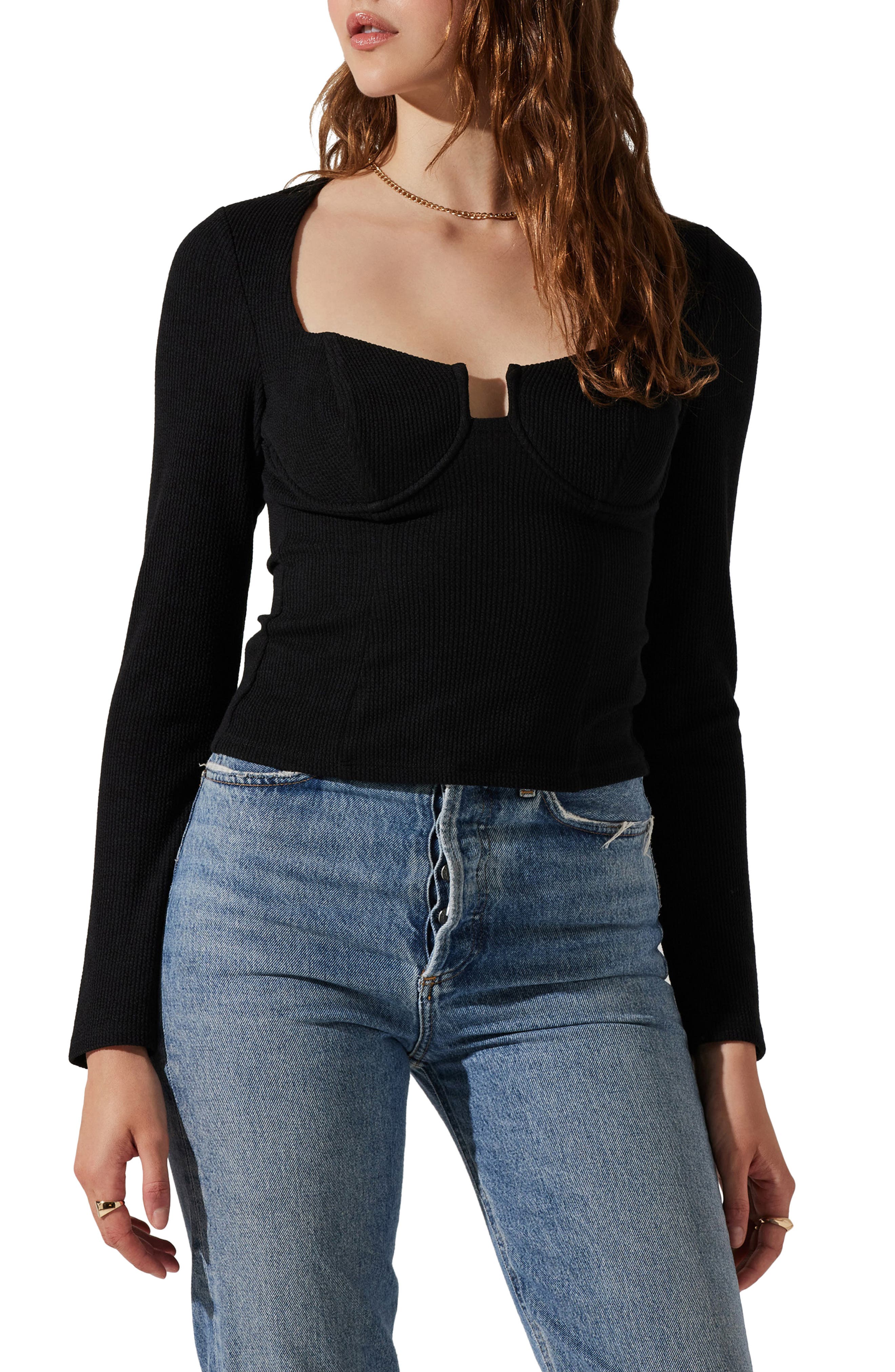 Bustier Rib Top