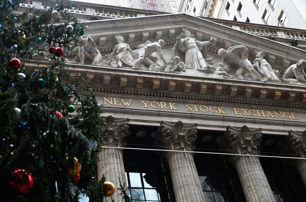 The New York Stock Exchange.