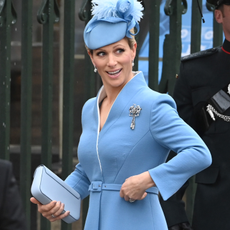 Zara Tindall at the coronation of King Charles II