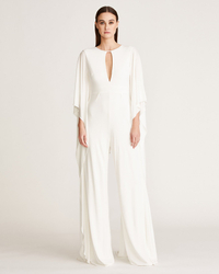 HALSTON BREA DRAPED JUMPSUIT | $575 (£413)