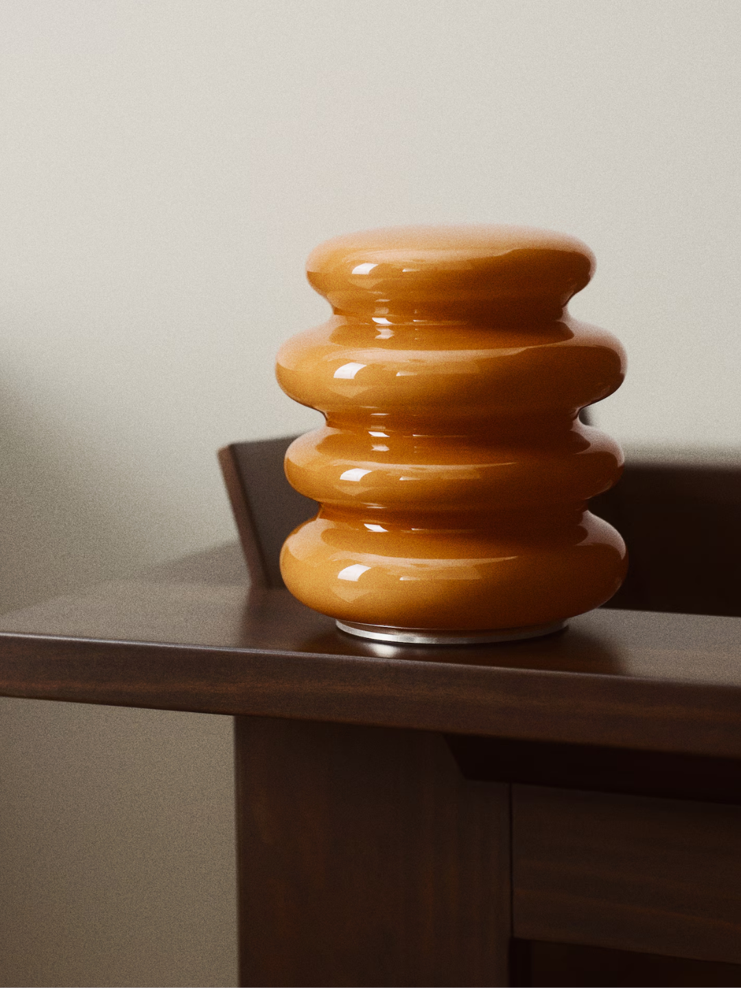 An amber rechargeable table lamp from H&amp;amp;M